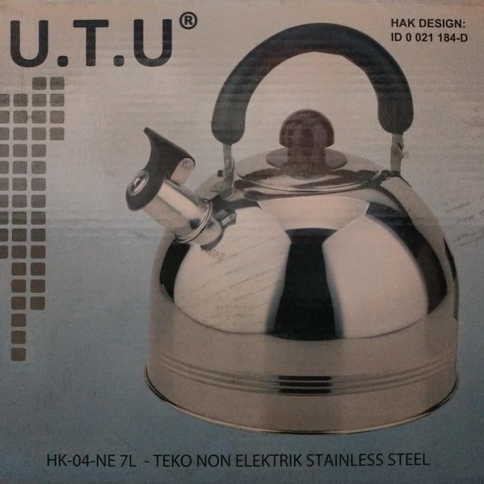 TEKO BUNYI SIUL UTU U.T.U 7L 7 LITER 7LITER STAINLESS