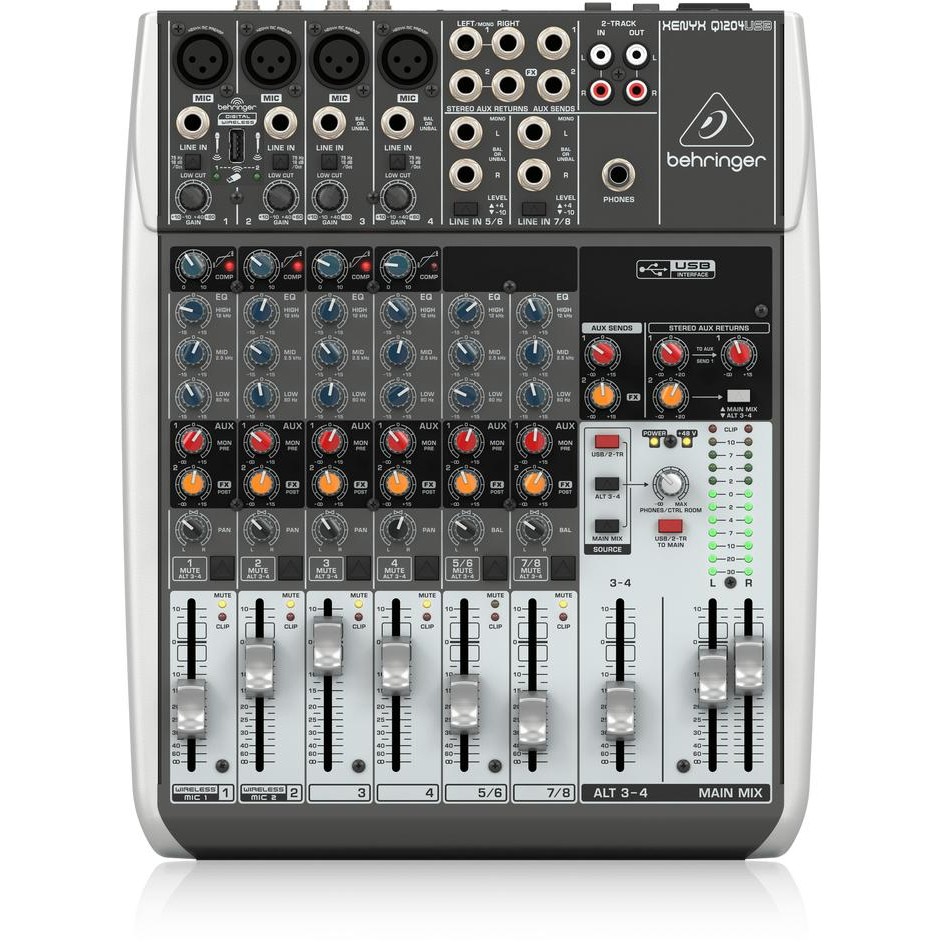 Behringer Xenyx Q1204USB Mixer