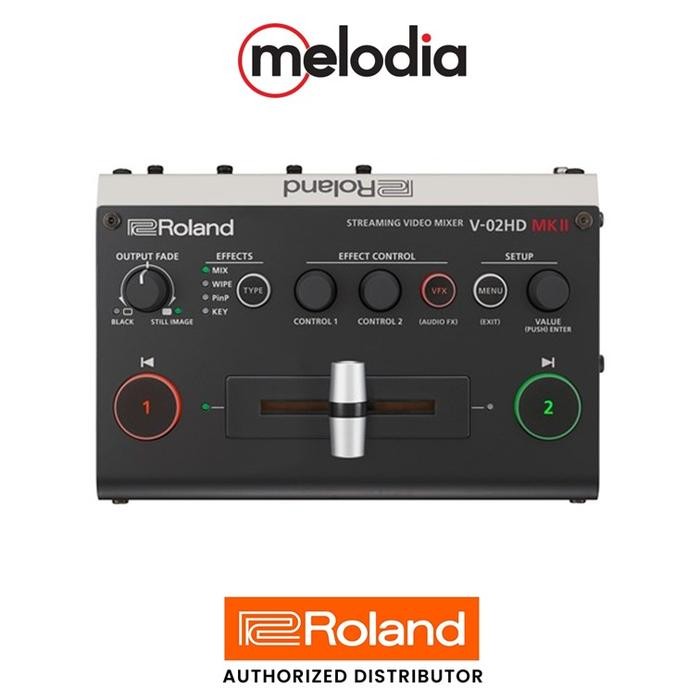 Roland V-02HD MK II Streaming Video Mixer