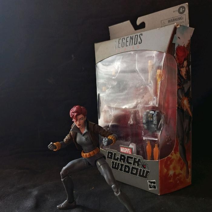 Marvel Legends Black Widow Grey Suit Hasbro
