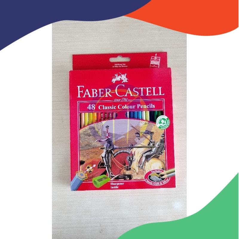 

(Set) Pensil 48 Warna Faber Castell Classic Colour