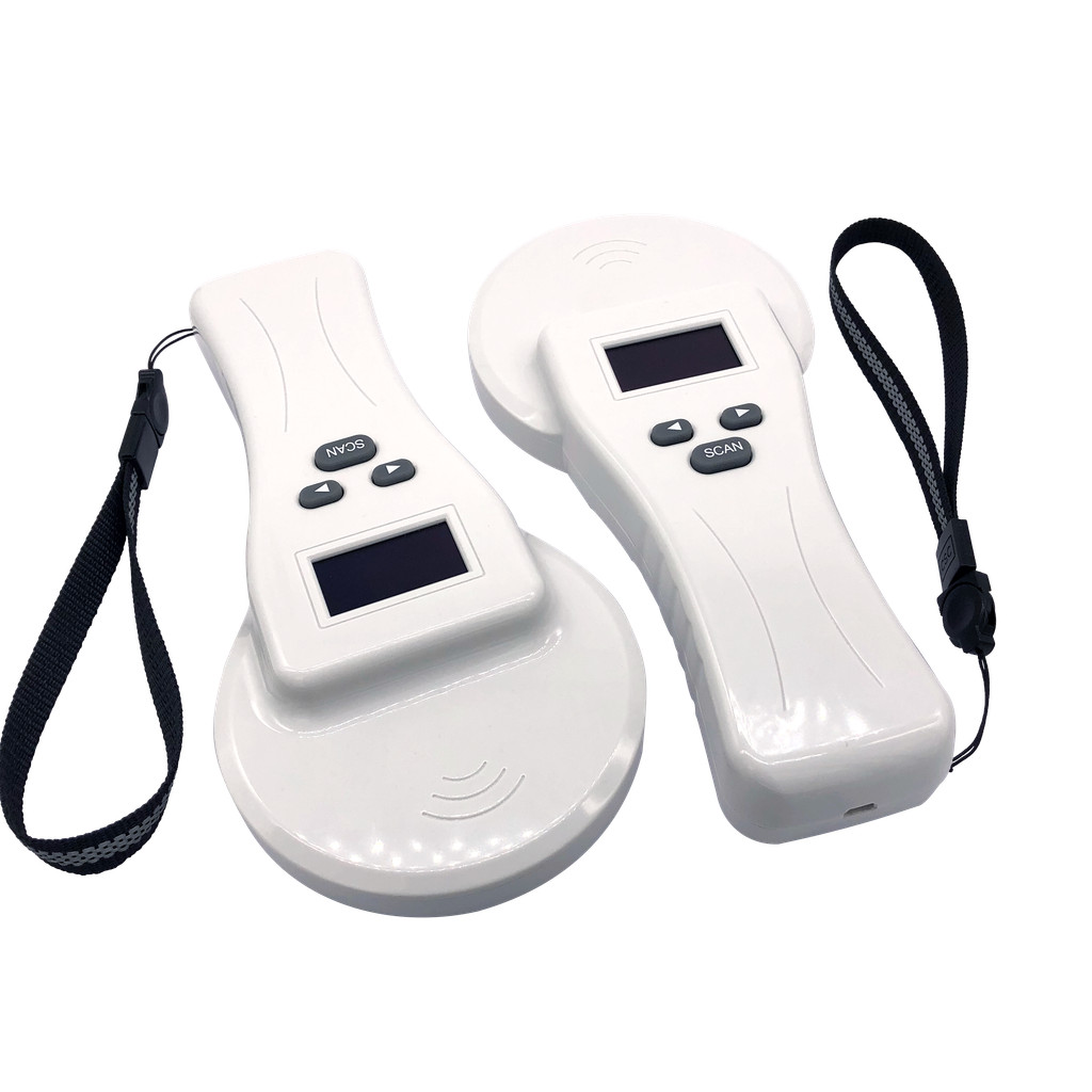 

ECO-8380 134.2KHz Animal Tags Ear Tags Bioglass Microchip Handheld FDX-B Rfid Reader