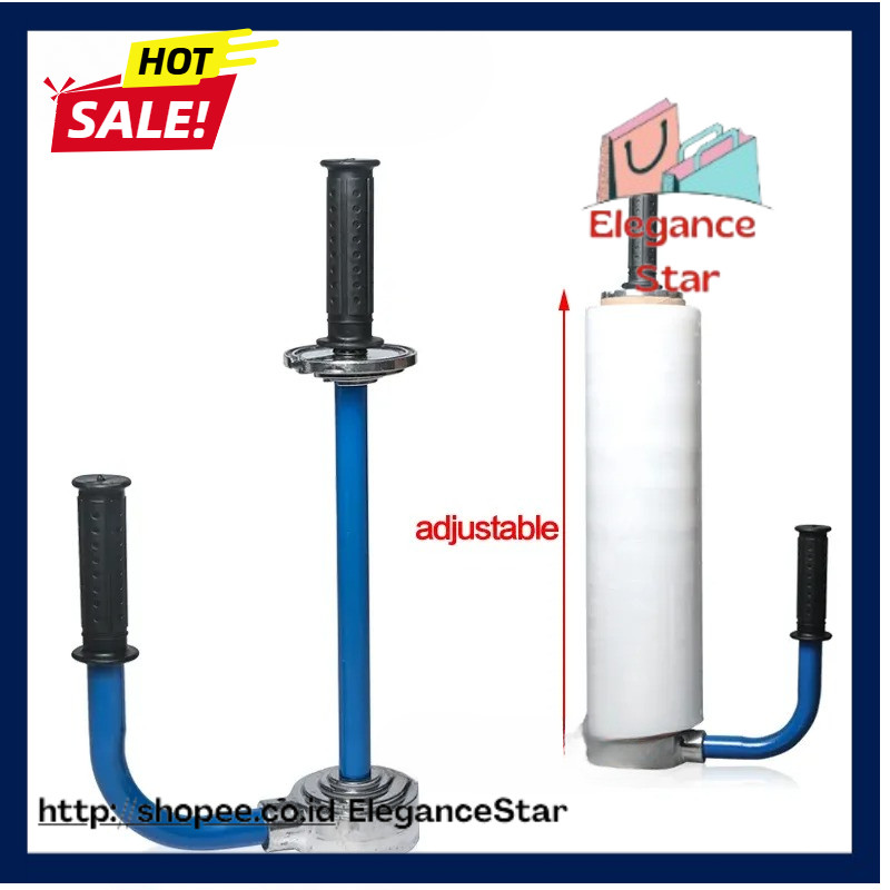 ZONESUN E610 hand stretch film dispenser wrapping tool