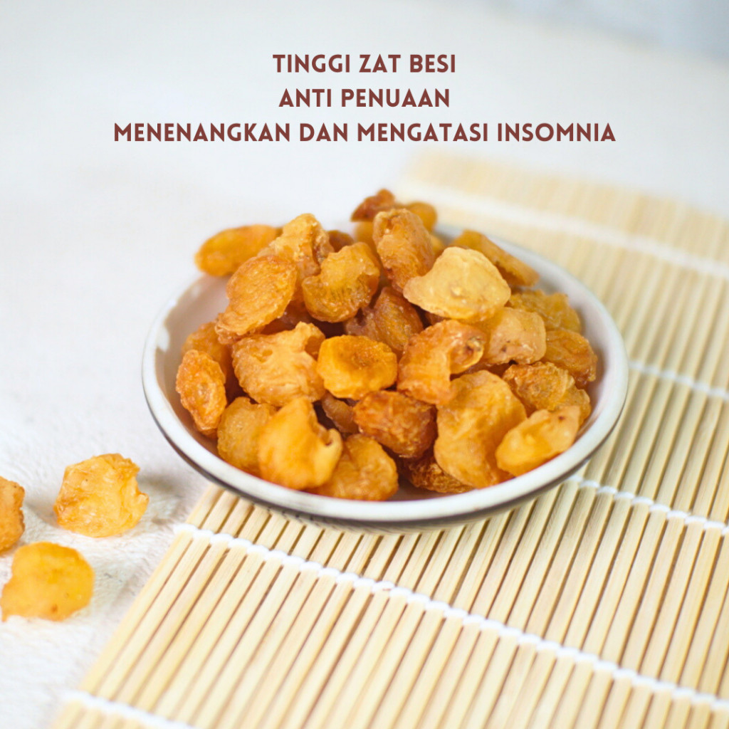 

Mending Peachgum - DRIED LONGAN / LONGAN KERING / rasa manis dan empuk