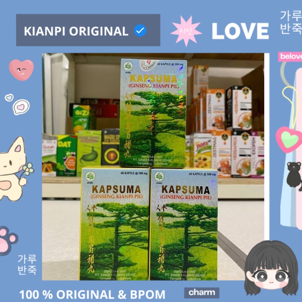 

PROMO MERDEKA !!! CN Kapsuma Ginseng Kianpi Pil - Penambah Nafsu Makan dan Berat Badan 100% ORIGINAL & BPOM