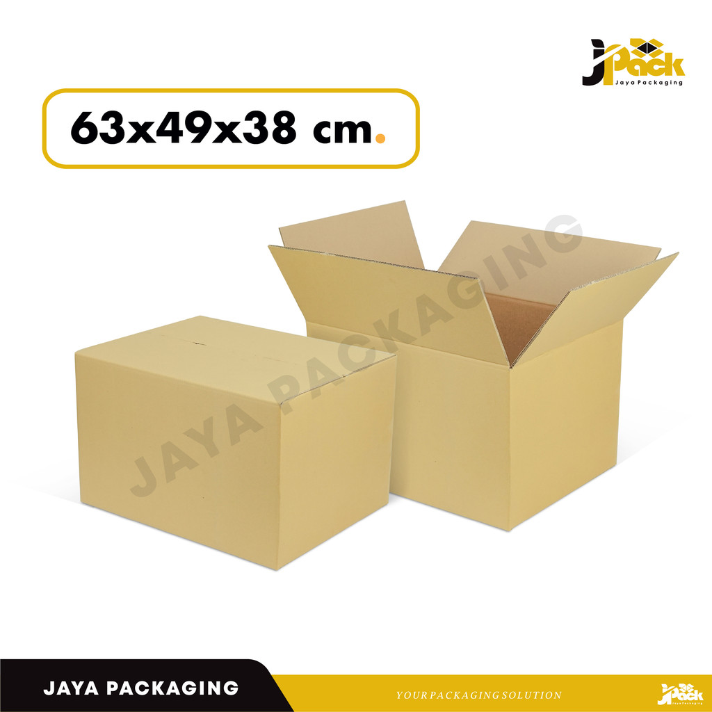 

Box 63,5x49x38 cm. DOBLEWALL ( BB) Kardus/Kemasan/Packaging/BoxNormal/KotakKemasan/A1/Boxes/Box/Tinggi10/Tinggi30/Tinggi38