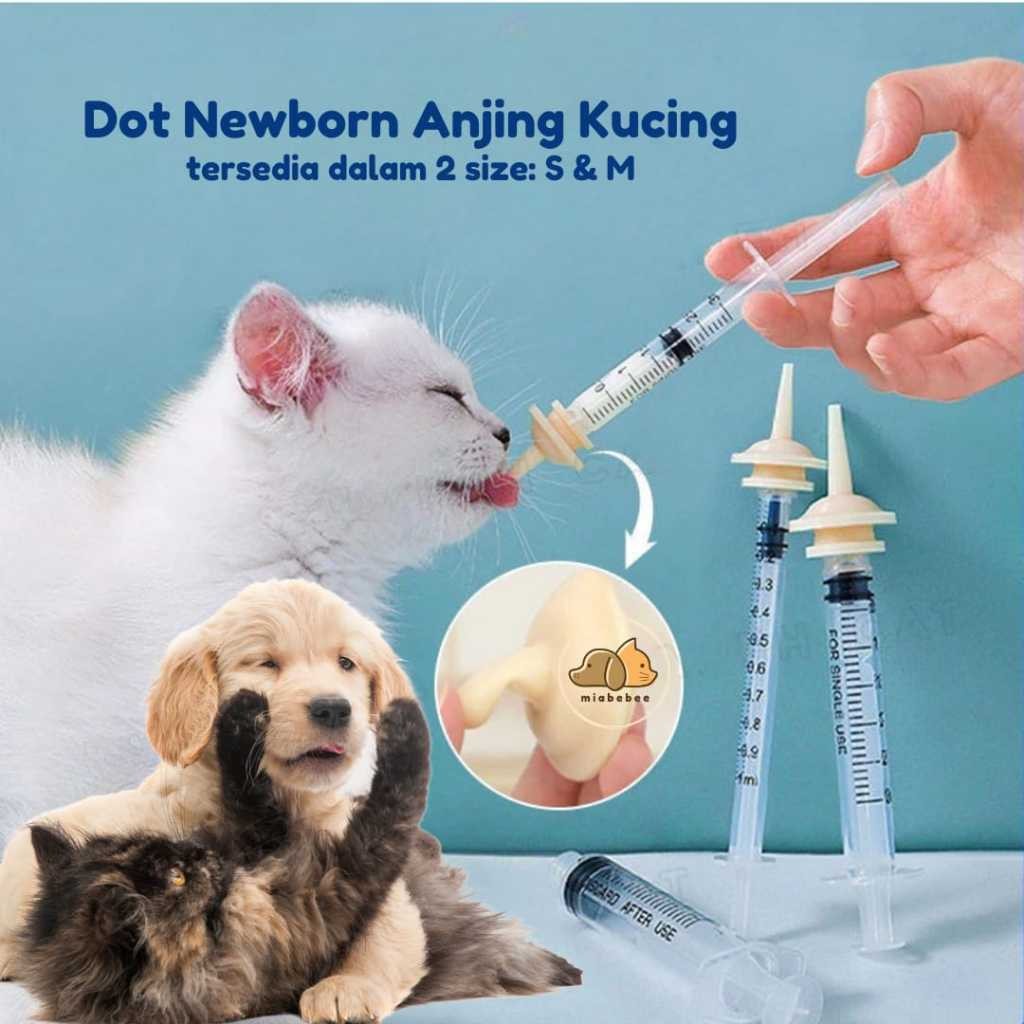 Baby Pet Nipple - Dot Silikon Suntikan Bayi Anjing Kucing