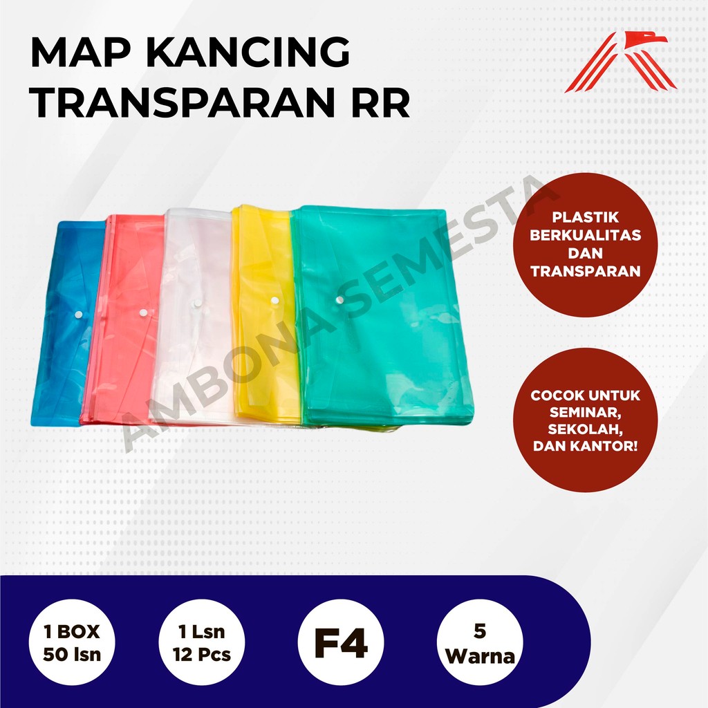

Map Kancing Transparant RR