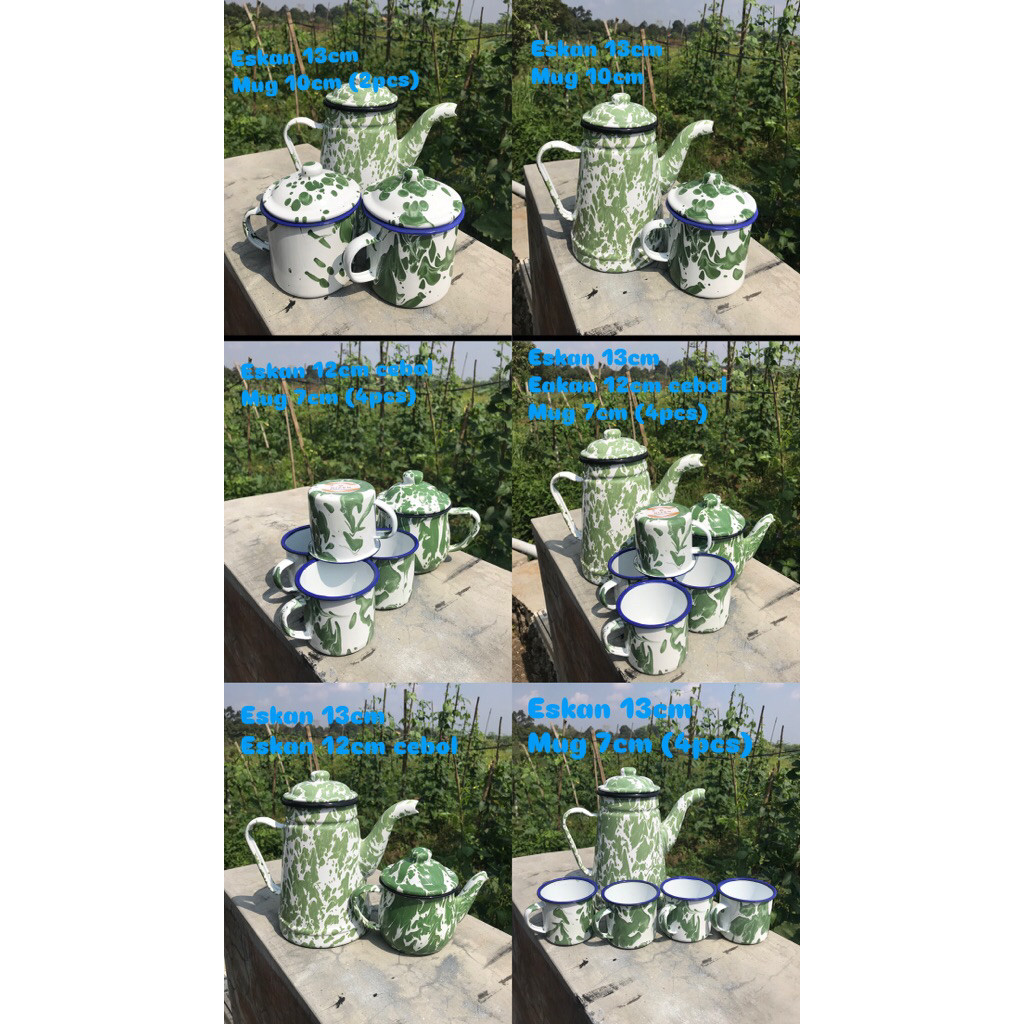 CANGKIR DAN TEKO SET BLIRIK/TEKO DAN CANGKIR SET JADUL/SET JADUL BLIRIK