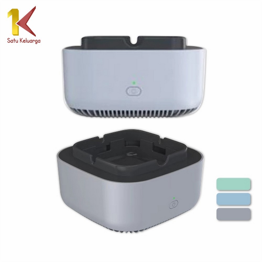 Satu Keluarga Asbak Pembersih Udara C509  Tempat Abu Rokok Otomatis Tanpa Asap Ion Negatif Multifung