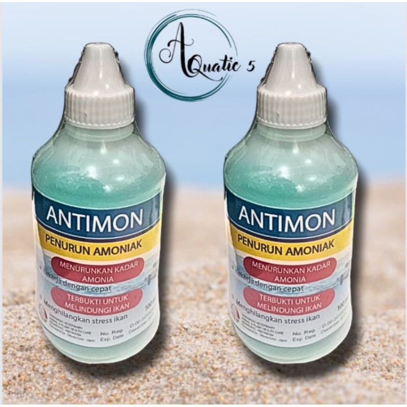 Obat Ikan Penurun Amoniak TAMASINDO ANTIMON 100ML