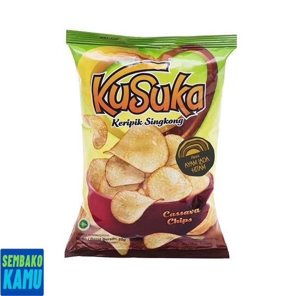 

Kusuka Kripik Singkong Ayam Lada Hitam 60 gr