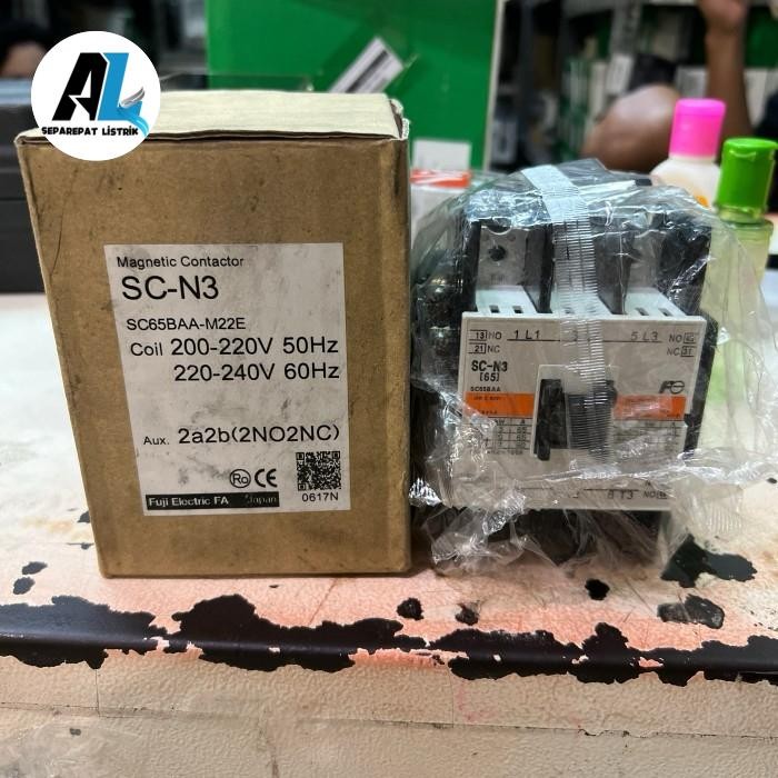 Kontaktor Fuji SC-N3 Original/Magnetic Contactor 220V
