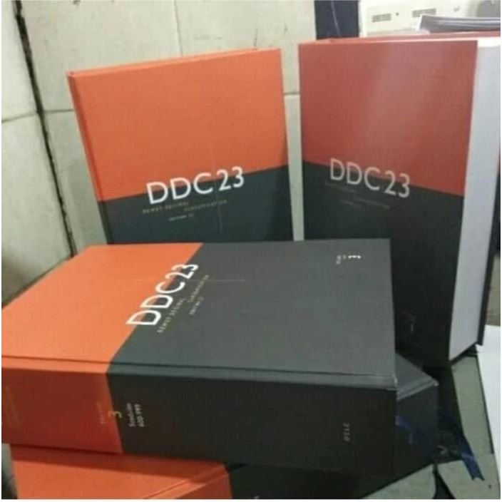 BUKU DEWEY DECIMAL CLASSIFICATION DDC 23 VOL 1,2,3 DAN 4