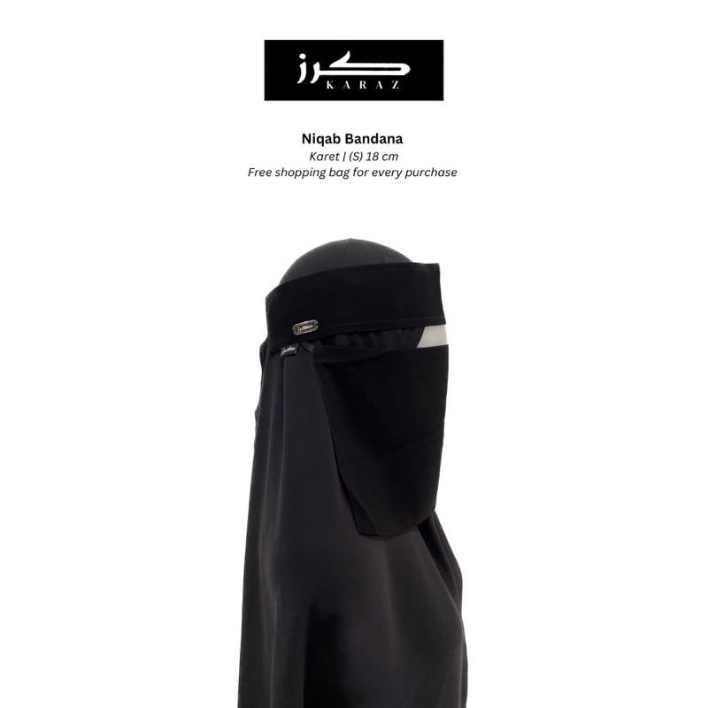 [ARABIAN] NIQAB KARAZ ORIGINAL MADINAH SAUDI ARABIA | CADAR PONI BANDANA HIDDEN EYES PAD KAKU