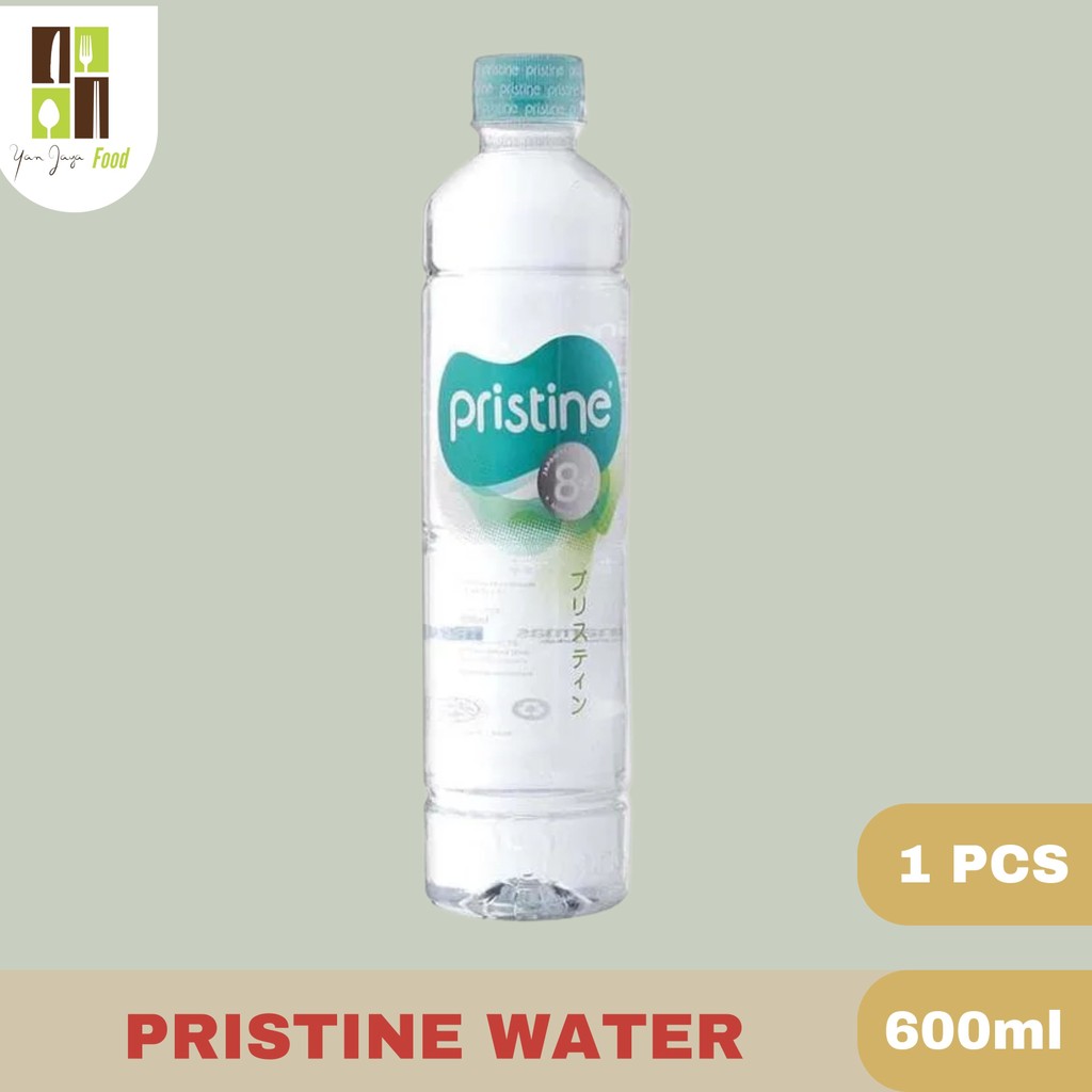 

Pristine Water 600ml - 1 PCS / Air Mineral / Air Minum/ Ph 8+