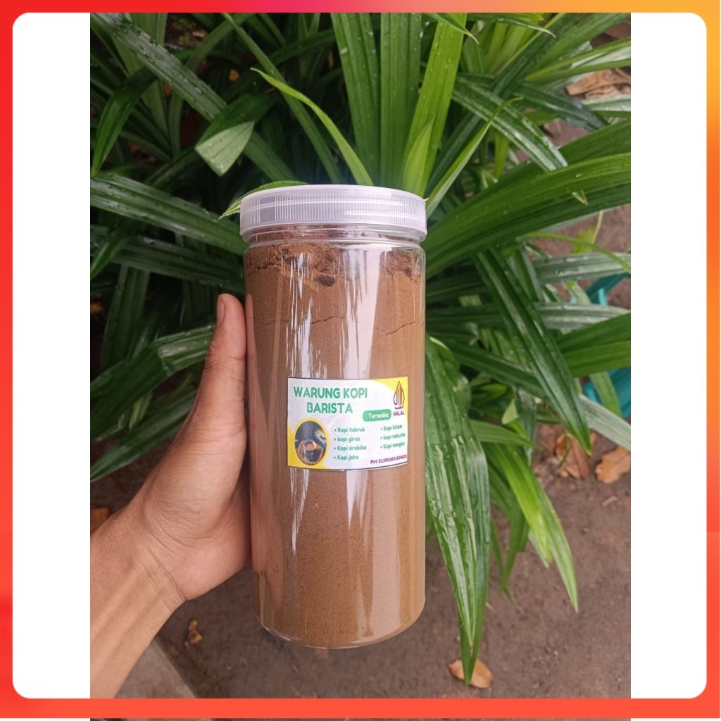 

kopi bubuk tubruk 800 gram toples
