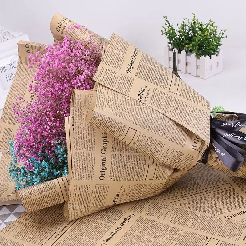 

Kertas Kraft Wrapping Paper Vintage Newspaper