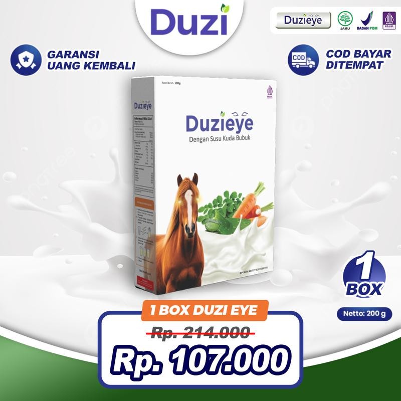 

Promo Hemat Duzi Eye - Susu Kuda Bubuk Nutrisi Mata - Paket 1 Box