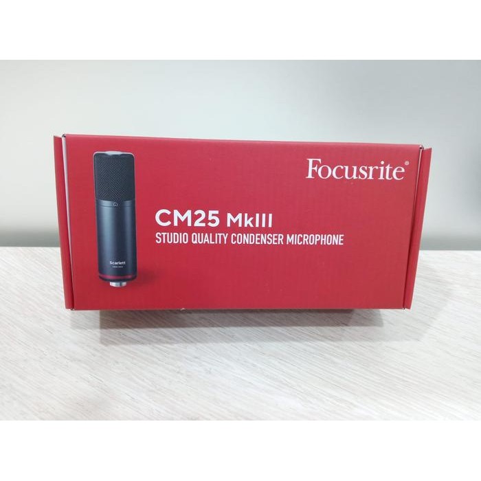 Focusrite Scarlett CM25 MK3 Studio Recording Microphone