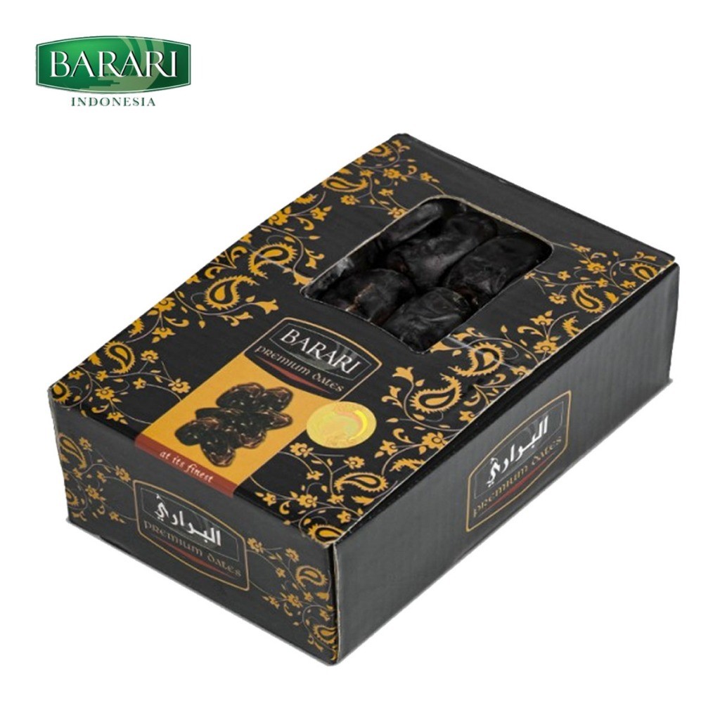

BARARI Kurma Barari Premium Mazafati Dates 600gr | Korma Anggur Iran Kurma Madu Kurma Bam