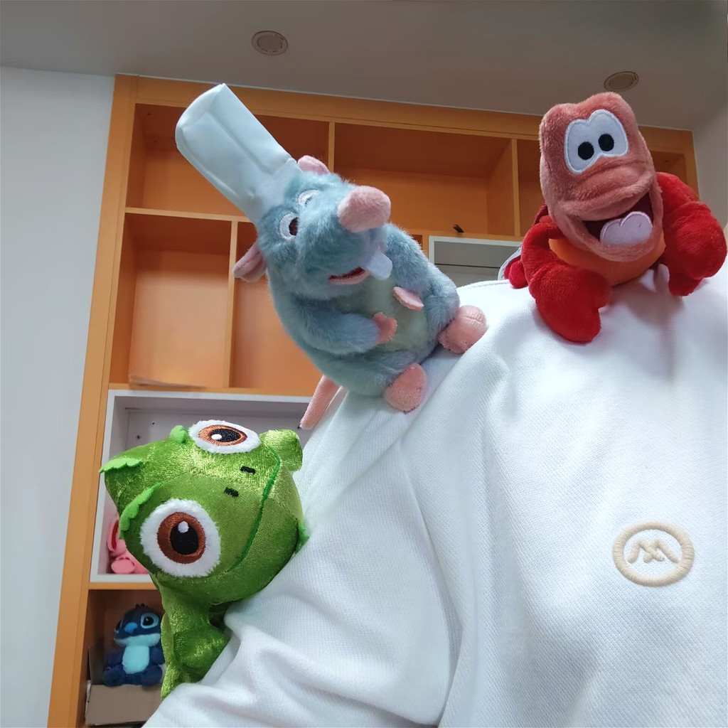 Disney Store Ratatouille Chameleon Plush Magnetic Sebastian Shoulder Plush Toy Kawaii Plush Stuff To