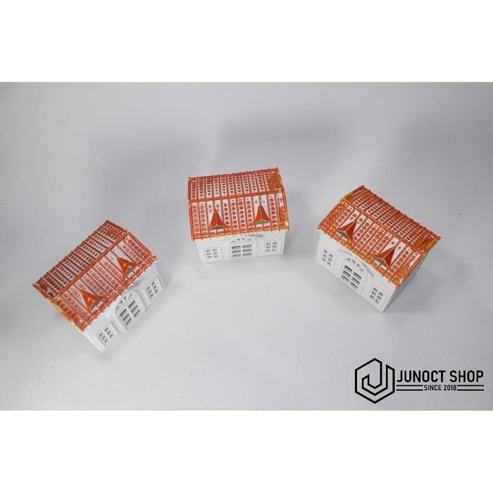 MAKET RUMAH 1:75 GEDUNG BANGUNAN Y MINIATUR HOTWHEELS HOT WHEELS