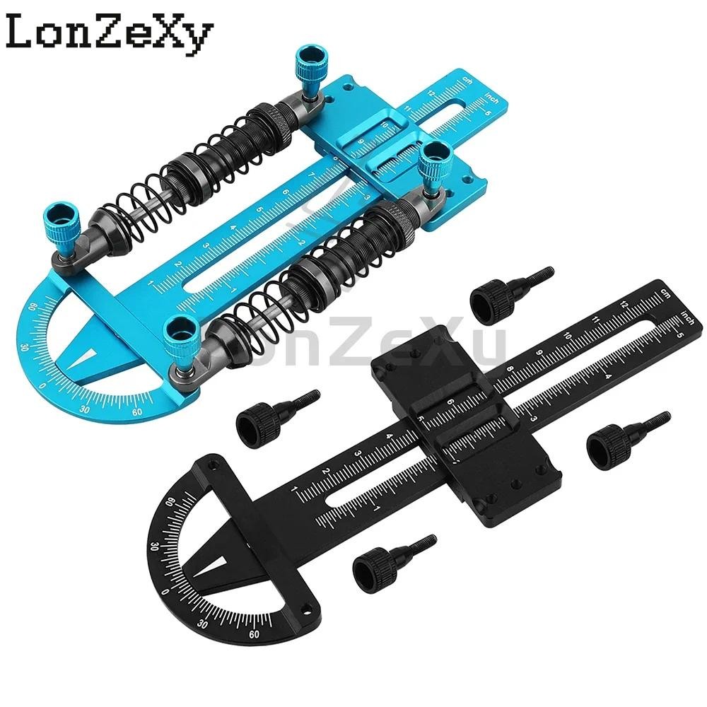 RC Car Metal Shock Absorber Ruler Shock Synchronizer RC Car Tool Range 12cm For 1/8 1/10 1/12 1/16 1