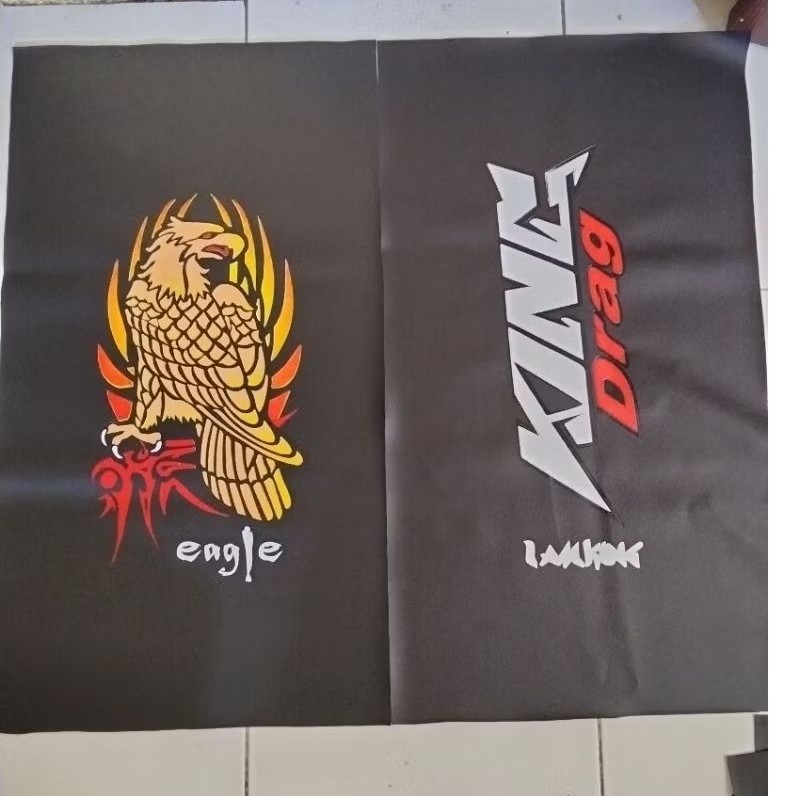 Cover Jok Motor All Motor bebek Universal Lembaran Persebaya Bonek Garuda King drag Jaguar