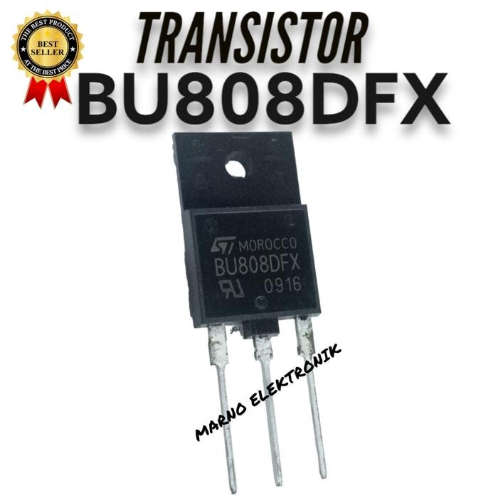 MR ELECTRO TRANSISTOR TR BU808DFX BU 808 DFX BU808 DFX ORI ASLI PART