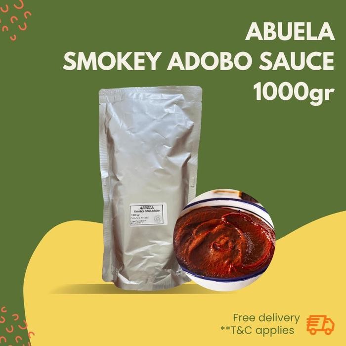 

Abuela - Smokey Chili Adobo - Best for Chips Dipping Sauce, Meat Marinade or other Sauce Base chipotle mayo / honey habanero - 1kg