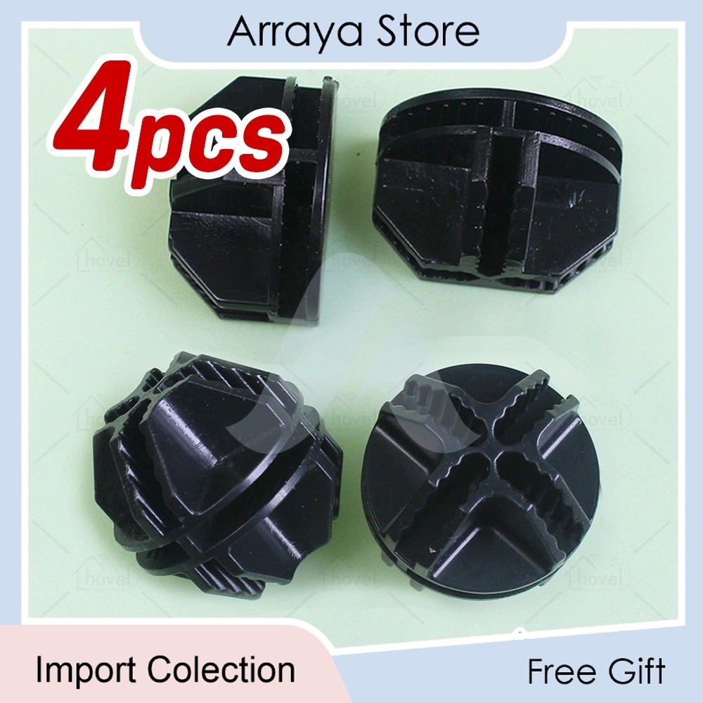 Lemari Kaki Konektor Penyambung DIY Jointer Panel Siku Rak Plastik Portable 【Arraya Shop】