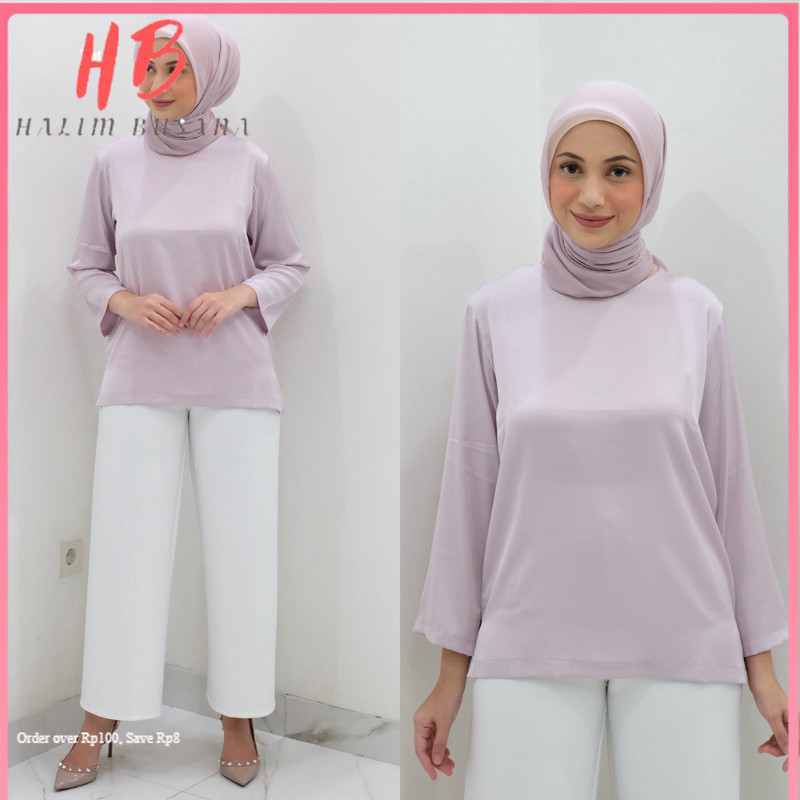 PROMO SALE Inner premium silk lengan panjang by SARAH THE LABEL