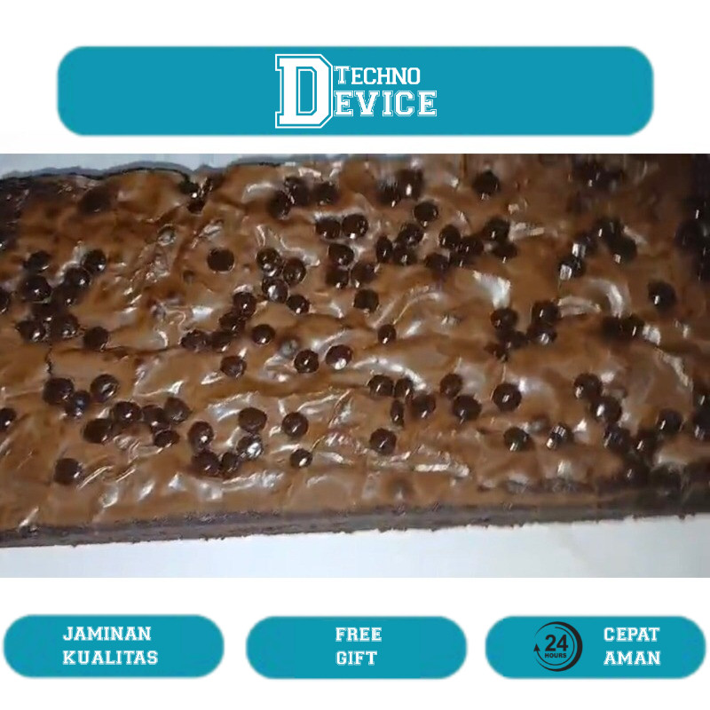

Fudgy brownies ukuran 20x10 CO KHUSUS LIVE