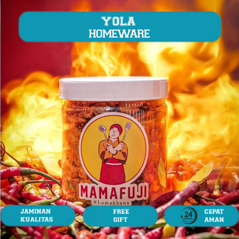 

Mamafuji - Basreng Pedas Asin Original Pedas Daun Jeruk Balado 250 Gram