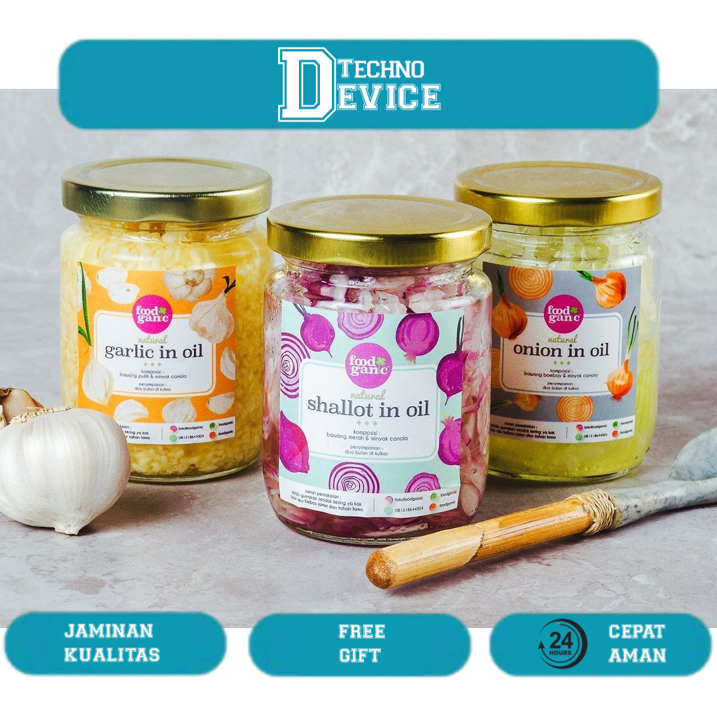 

Canola Bacem Bawang Putih Cincang (Minced Garlic in Oil)