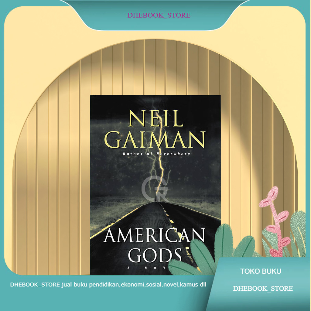 Buku American Gods (American Gods, #1) by Neil Gaiman Bahasa Indonesia