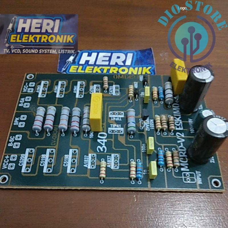 pcb+komponen MCRD -V2 ESKIMO