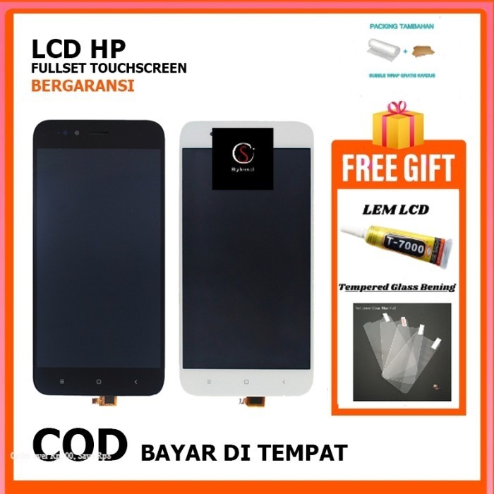 Sparepart HP LCD XIAOMI MI A1 / MI5X FULLSET Touchscreen ORI - Hitam