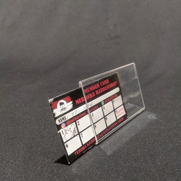 

PRICE TAG /NAME TAG / NAME HOLDER ACRYLIC 6cm x 9cm