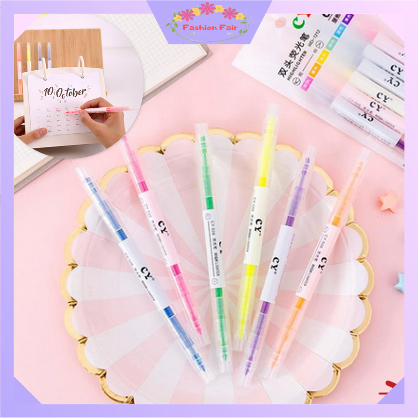 

FASHION FAIR - S5821 1 Set Stabilo Warna Warni / Stabilo Warna / Highlighter Warna Warni / 1 Set Stabilo Highlighter Warna