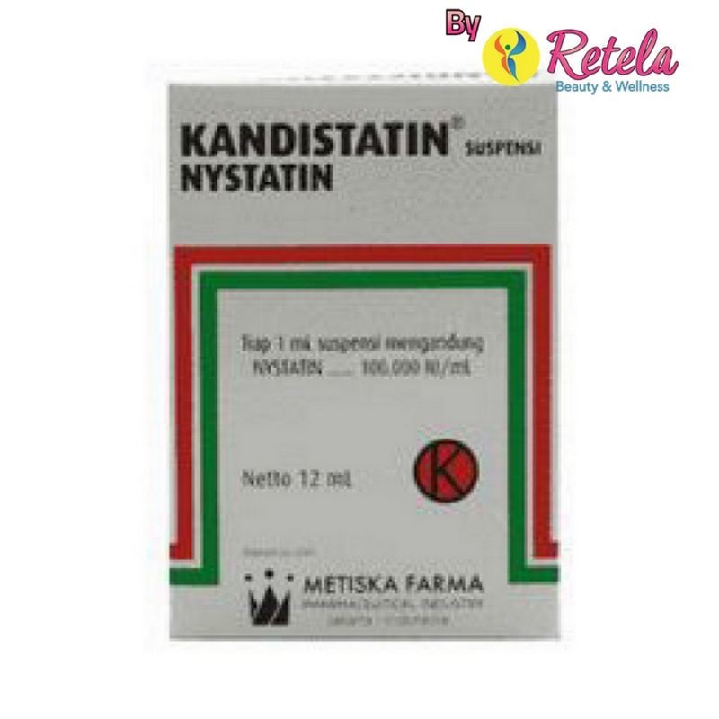 KANDISTATIN SUSP 12ML / OBAT SARIAWAN