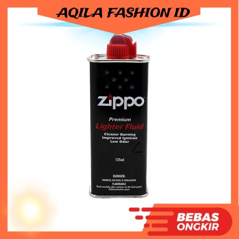 Korek Api Mancis Minyak Zippo 125 ml Zipo Original Asli Aunthentic Zippo Lighter Fluid Ori AQID