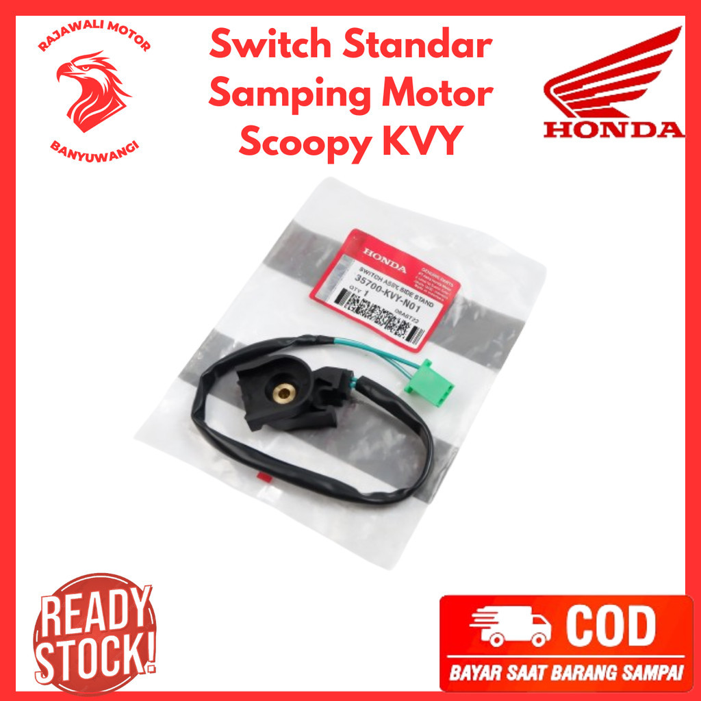 Switch Standar Samping Motor Scoopy / Spacy Karbu - Sensor Standar Beat Karbu - 35700-KVY-N01
