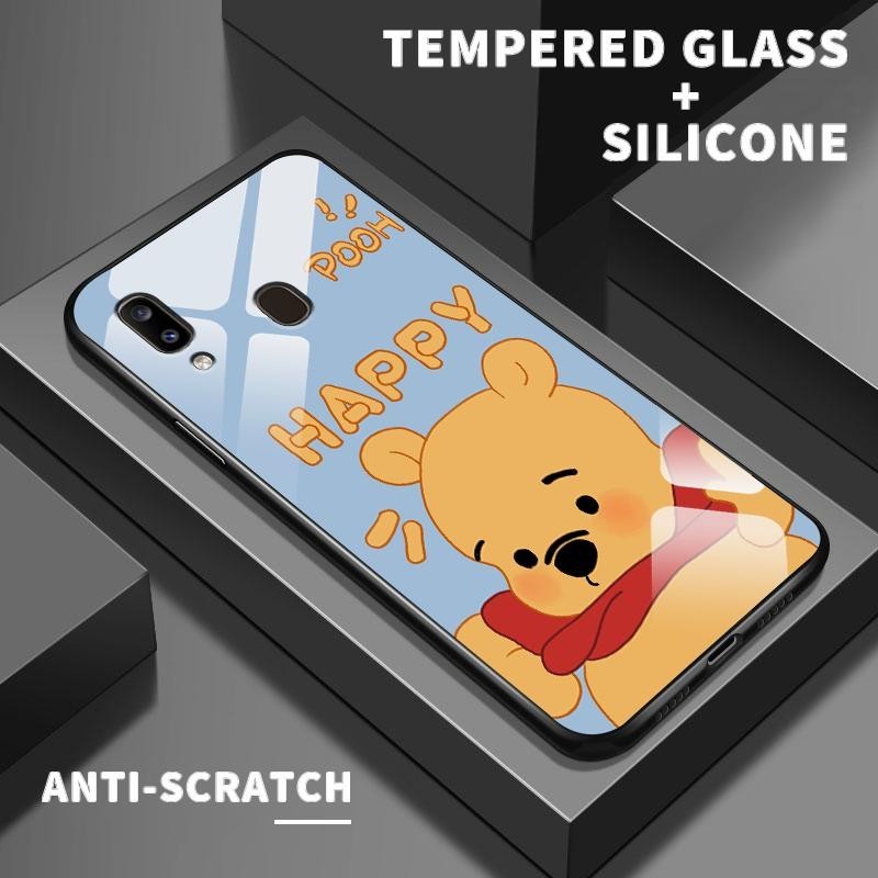 Tempered Glass Case For Samsung A32 4G A20 A20s A21s A22 A22s 5G A23 A24 A25 A3 2016 A30 A30S A31 A3