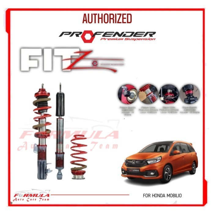Shock Breaker Coilover / Shockbreaker Suspensi Coilover PROFENDER FITZ SERIES Brio Mobilio City Free