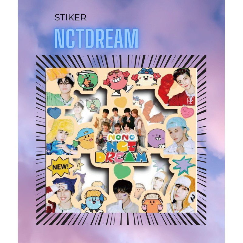 

STICKER NONO BTS BLACKPINK NCT LOTSO AVENGERS BESAR MIX KARAKTER - STICKER ANAK COWO AVENGERS ISI100PCS