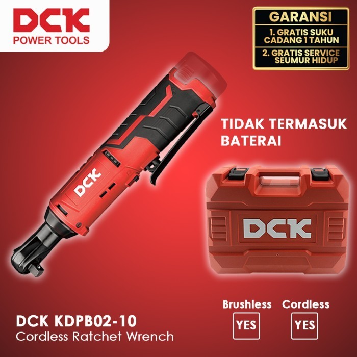 DCK KDPB02-10 Cordless Ratchet Wrench