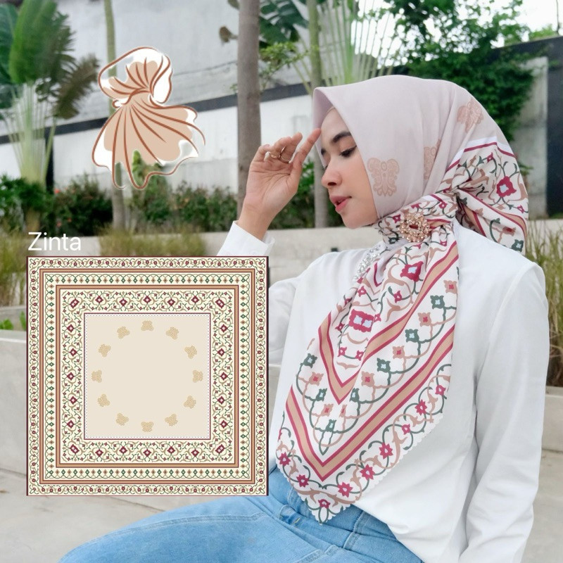Hijab Motif luxury 2 VOAL MOTIF
