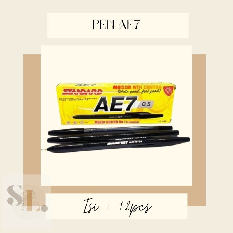 

PULPEN STANDARD AE7 HITAM